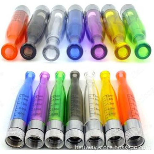 2014 Fashionable Cigarette with Cheap Price and Good Quality Bauway H2 Bottom Coil Clear Atomizer